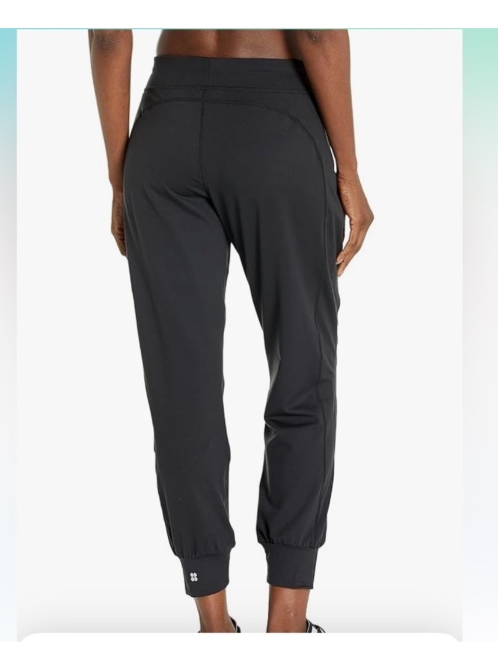 Sweaty Betty Women's Garudasana Lightweight Yoga Trouser Pants in Black